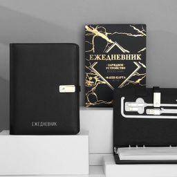Ежедневник со встроенным зарядным устройством 8000 мАh и флешкой 16 ГБ Универсальный, 17,5 х 23,5 см