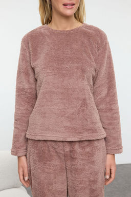 Vizon Sac Bantl? Wellsoft K?sl?k Orme Pijama Tak?m? THMAW25PT00040 - Trendyolmilla фото 4