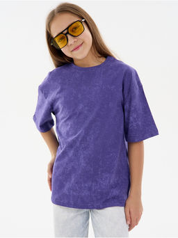 Футболка Винтаж фиолет Девочка - София фото 14