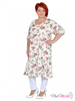 Платье Модель №1253 размеры 44-84 - Plusmoda фото 9