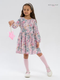 Платье Моана сирень на розовом - Sovalina фото 23