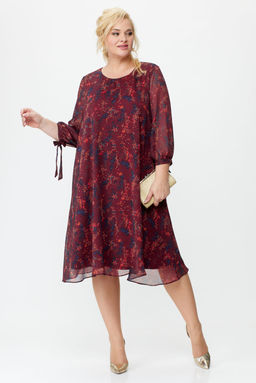 Платье Michel Chic 2127 бордовый
