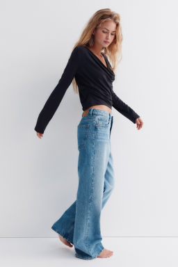 Top drapeado de punto - H&m фото 6