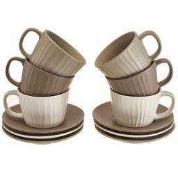 Ф11-062P/6 Чайный набор 12 пр. (240 мл) в цветной коробке "Granite" (8)