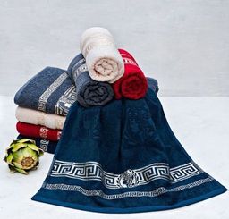 Махровое полотенце Эллада- син. 50*90 см. хлопок 100% - Лен поволжья фото 3