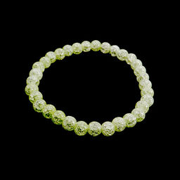 Браслет из камня Сахарный кварц зеленый Привлекает изобилие, помогает стать успешным в торговле 6мм