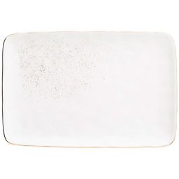 БЛЮДО ПРЯМОУГОЛЬНОЕ BRONCO GOLD 30*20,5*2,5 СМ
