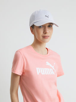 Бейсболка из денима PUMA WARDROBE ESS METAL Dad Cap Артикул 4300813, бледно-голубой