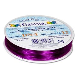 Zlatka / Gamma Эластомерная нить (термополиуретан) DN-1 d 1 мм 10 х 18 м 0.5 м