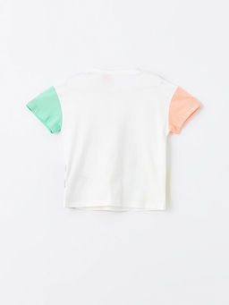 Bisiklet Yaka K?sa Kollu Paw Patrol Bask?l? K?z Bebek Ti??rt - Waikiki фото 3