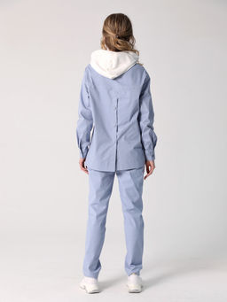 25221 Жакет голубой