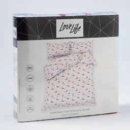 Постельное бельё LoveLife евро Лапландия, 200х217см, 225х240см, 50х70см-2шт, 100%хлопок, сатин фото 15