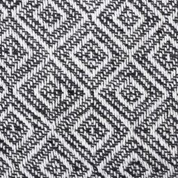 Плед с кисточками «Этель» Diamond, 220×240 см, чёрный