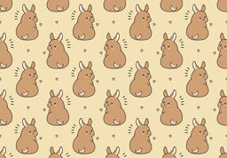 Обложка для паспорта Аниме Many hare, плотность 600 мкм