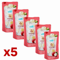 Набор (5 уп. по 230 мл) Напиток б/а Личи (Lychee Ade) Самлип / Samlip, Корея, 230 мл х 5 шт. Акция