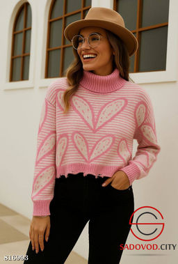 Теплый свитер женский оверсайз - Bruno фото 5