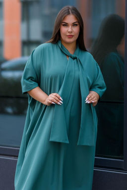 Платье Luxury Moda 1448 зеленый
