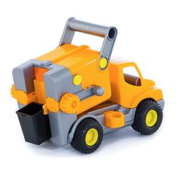 КонсТрак, автомобиль коммунальный (оранжевый) (в сеточке) - Полесье фото 8