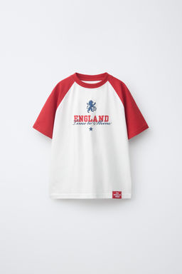 CAMISETA ESTAMPADO ENGLAND FIFA WORLD CUP  2026 / Blanco