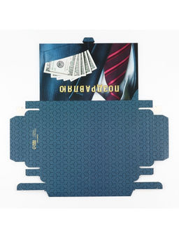 Цена за 5 шт. Коробка для шоколада с местом для денег «Успехов», 20×2×12 см