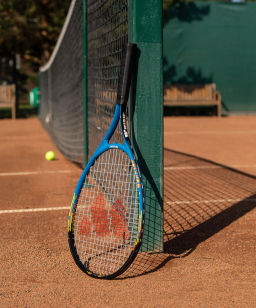 Ракетка для большого тенниса WISH AlumTec JR 2506 23, синий