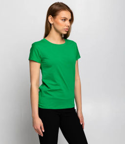 Футболка #ОКТ1665, зелёный