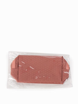 Косметичка универсальная, искусственная кожа, на молнии, тёмно-розовая