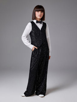 ACOOLA / Жилет детский для девочек Bia черный фото 4