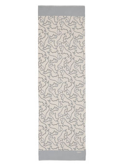 Палантин жен. виск+шерсть 65х180 LSZ33-628-19