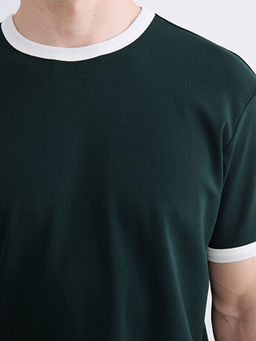 Bisiklet Yaka Ribanal? Erkek Ti??rt