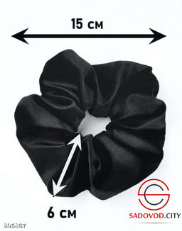 Бархатная резинка для волос