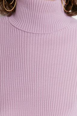 Kahverengi Basic Bal?kc? Yaka Triko Kazak TWOAW21KZ1279 - Trendyolmilla фото 12