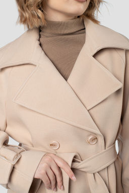 Пальто женское демисезонное (пояс)