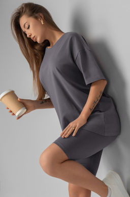 Женский костюм оверсайз Happyfox