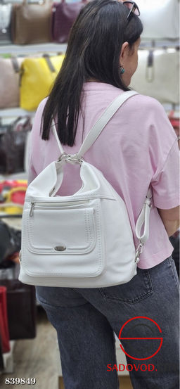 Сумка рюкзак из эко-кожи - Bruno фото 5