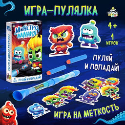 Настольная игра Монстромания, развитие дыхания, 1 игрок, 4+