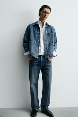 STRAIGHT-LEG JEANS LIMITED EDITION - Zara фото 5