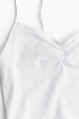 Top cropped de tirantes - H&m фото 6