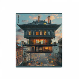 Цена за 5 шт. Тетрадь общая ученическая ErichKrause Flying House, 36 листов, клетка_MIX-PACK