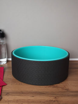 Колесо для йоги и пилатеса 32Х12 / YW32-BB / черный-голубой / уп10 - Галеонтрейд фото 12