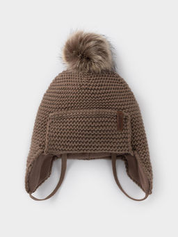 КВ 20403/ш/кофейный шапка дет