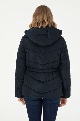 Женское темно-синее пальто - U.s. polo assn фото 5