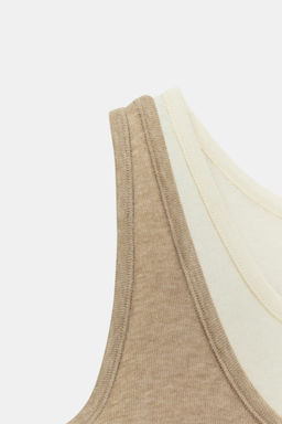 DOUBLE-LAYER STRAPPY TOP - Zara фото 6