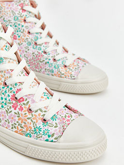 ?i?ek Bask?l? K?z ?ocuk Bilek Boy Spor Ayakkab? - Waikiki фото 3