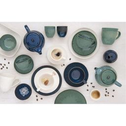 Чашка с блюдцем Gallery, зелёная, 0,25 л - Easy life фото 2