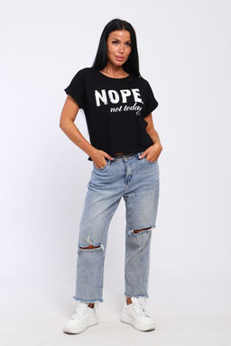 Футболка с надписью Nope, not today, Арт. 804