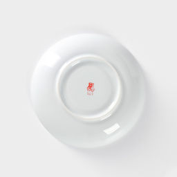 Блюдце Добрушский завод «Майский букет», d=15 см, фарфор, белое