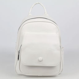 Женский рюкзак из эко кожи Z166-19 Белый - Cidirro фото 2