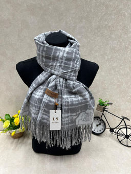 Мягкий палантин из кашемира мультицвет