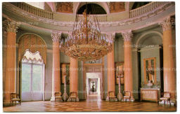 Открытка Архангельское.Дворец.Овальный зал.1780-1810-е годы. Архитектор Ш.де Герн